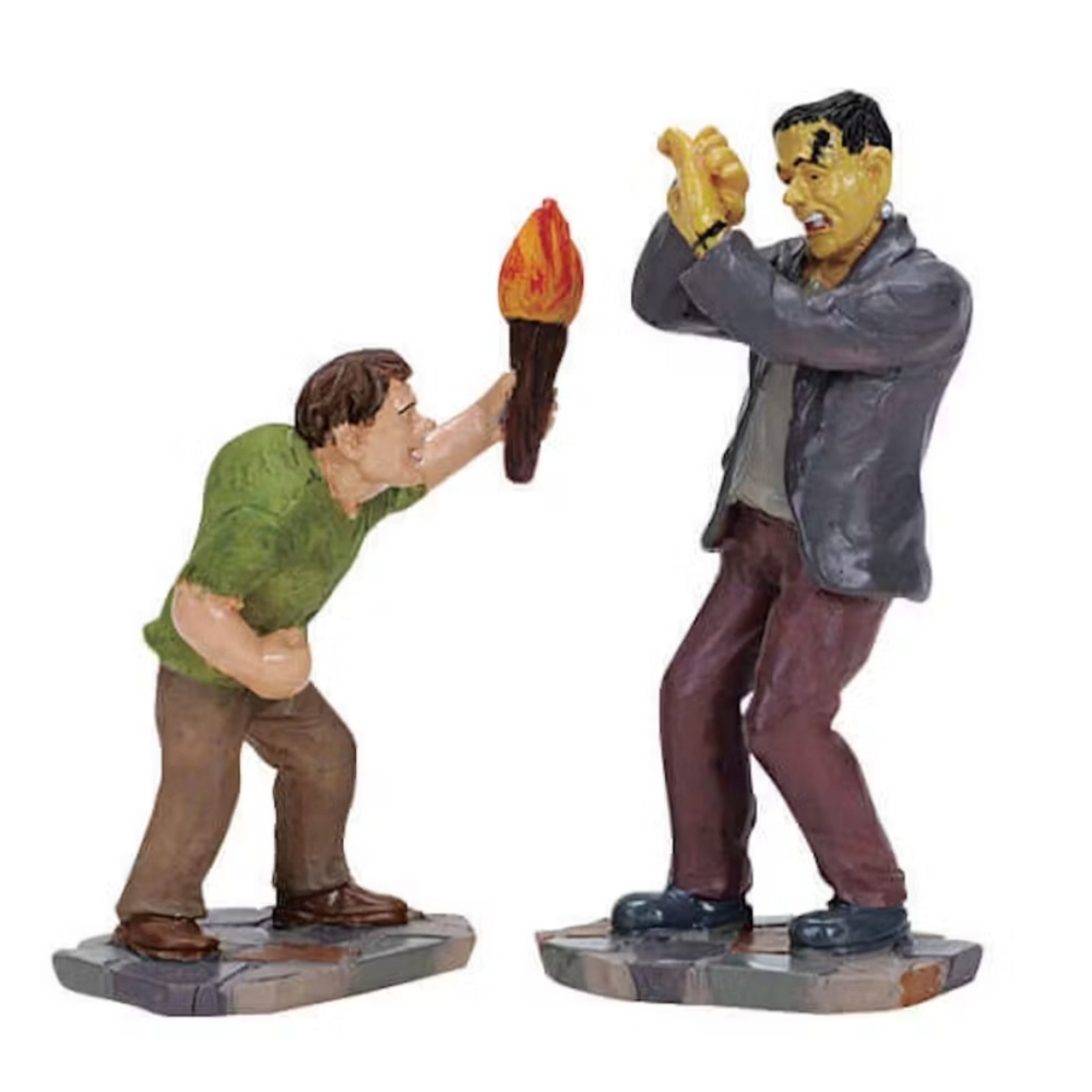 New Retired 2007 LEMAX Halloween Spooky Town Village Figurine "Igor's Ire"